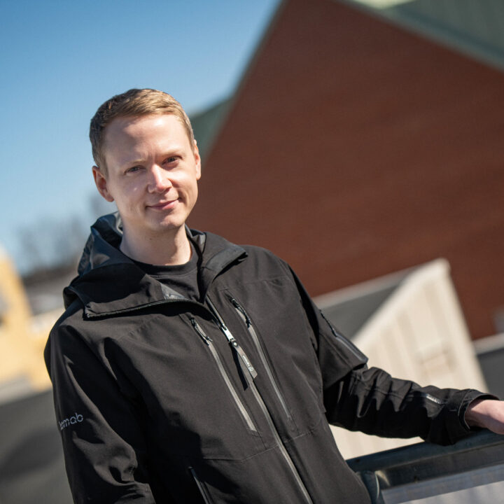 Porträtt på Jonas Pettersson automationsingenjör